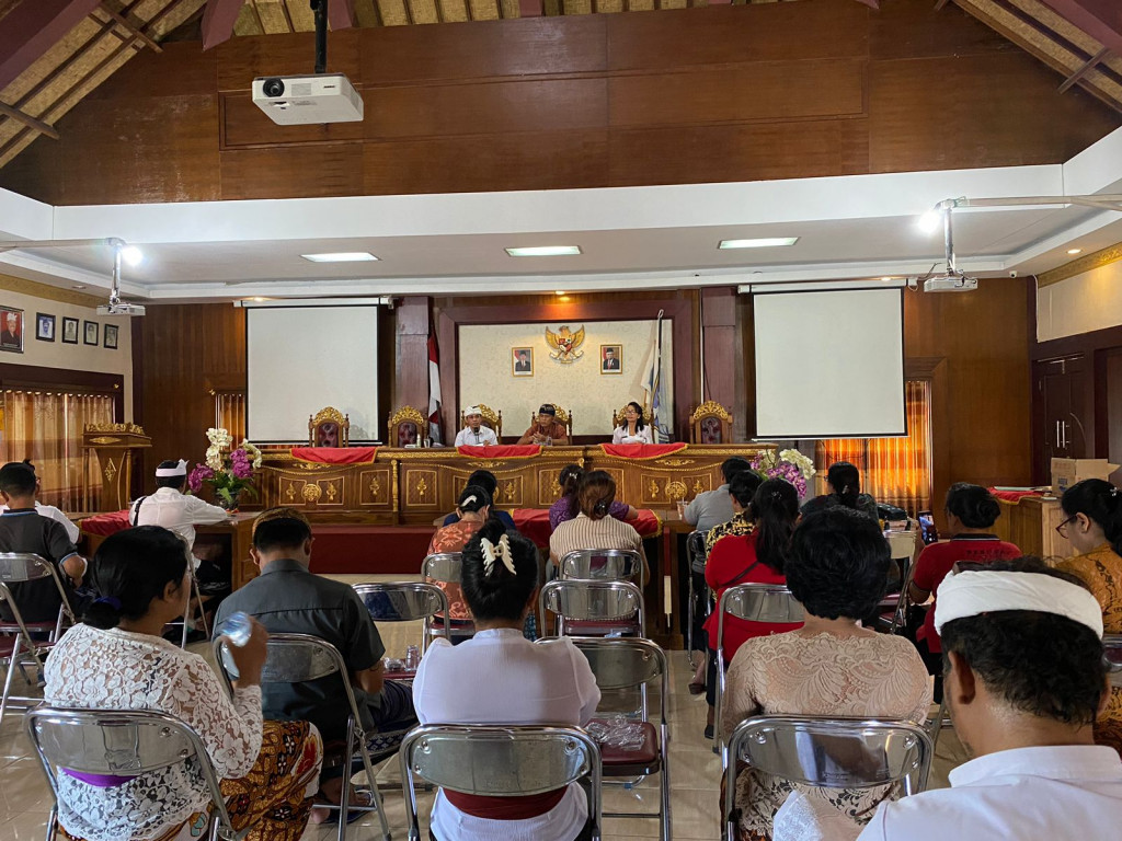 Rembuk Stunting  Pencegahan dan Penurunan Stunting di Desa Petang dan Penjelasan Dari PKB Madya Terkait Dengan Kampung KB